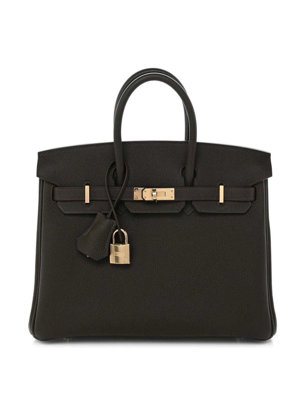 Hermes Togo Birkin 25 Vert Loden #331246H28B